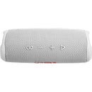 JBL Bluetooth 20-watt Waterproof Portable Speaker JBLFLIP6WHTAM IMAGE 3