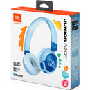 JBL Wireless On-Ear Kids Headphones with Microphone JR320BTBLUAM IMAGE 7