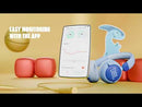 JBL Wireless On-Ear Kids Headphones with Microphone JR320BTBLUAM EXTERNAL_VIDEO 1