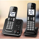 Panasonic Digital Cordless Answering System with 2 Handsets KX-TGD392B IMAGE 2