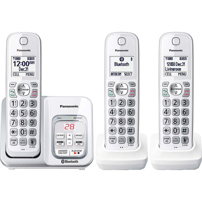 Panasonic Cordless Phone with 1 Handset KXTGD593W