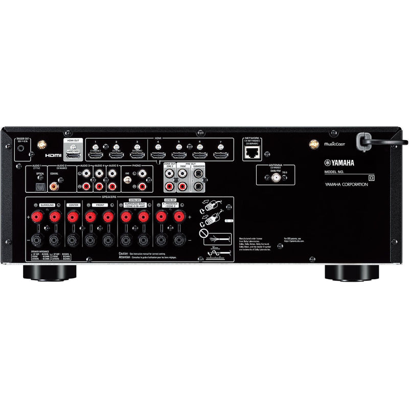 Yamaha 7.2-Channel 4K Home Theatre Receiver RX-V6ABL IMAGE 3