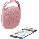  JBL Bluetooth 5-Watt Waterproof Portable Speaker CLIP4BTPINKAM IMAGE 2