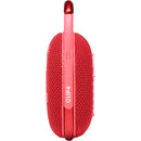 JBL Bluetooth 5-Watt Waterproof Portable Speaker JBLCLIP4REDAM IMAGE 3
