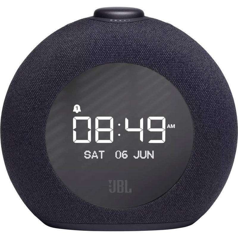  JBL 2x 4-watt Clock Radio with Bluetooth HORIZON2BLKAM IMAGE 1