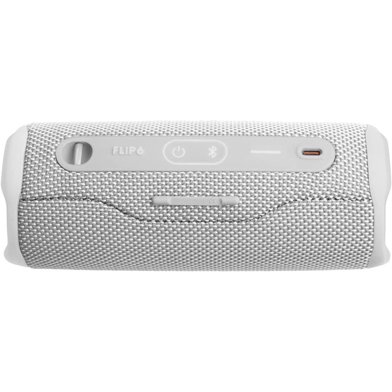JBL Bluetooth 20-watt Waterproof Portable Speaker JBLFLIP6WHTAM IMAGE 2