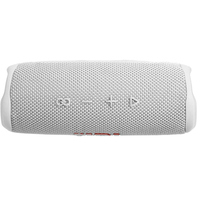 JBL Bluetooth 20-watt Waterproof Portable Speaker JBLFLIP6WHTAM IMAGE 3