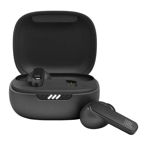  JBL Wireless In-Ear Headphones with Built-in Microphone LIVEPRO2TWSBAM IMAGE 1