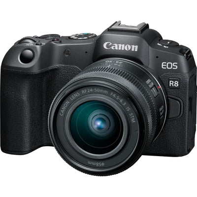 Canon 24.2-MP Mirrorless Camera EOS R8 24-50mm STM KIT