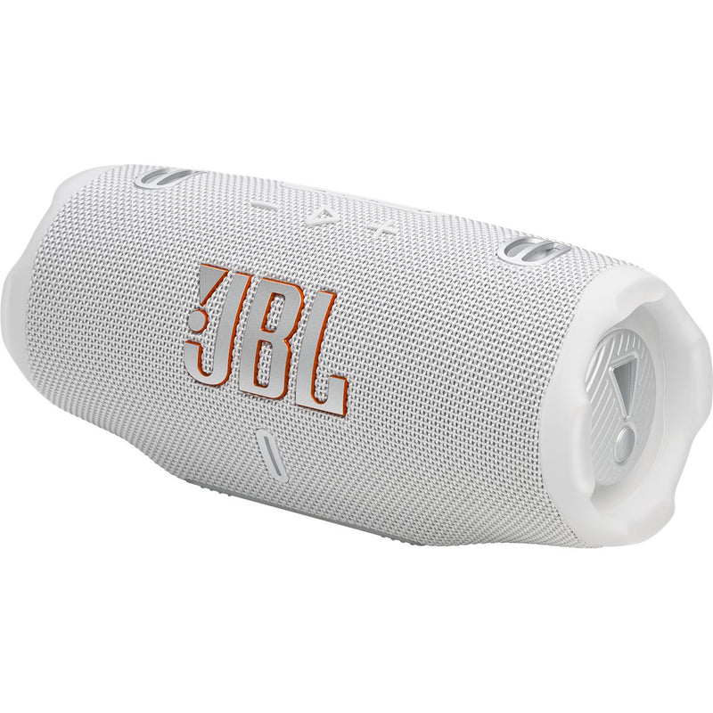 JBL Charge 6 Bluetooth Portable Speaker CHARGE6WHTAM IMAGE 8