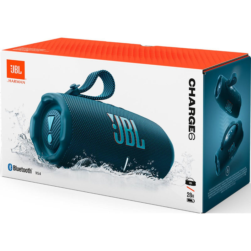 JBL Charge 6 Bluetooth Portable Speaker CHARGE6BLUAM IMAGE 10