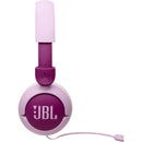  JBL On-Ear Kid Headphones with Microphone JR320BTPURAM IMAGE 4