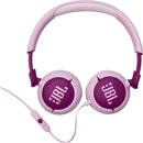  JBL On-Ear Kid Headphones with Microphone JR320BTPURAM IMAGE 5