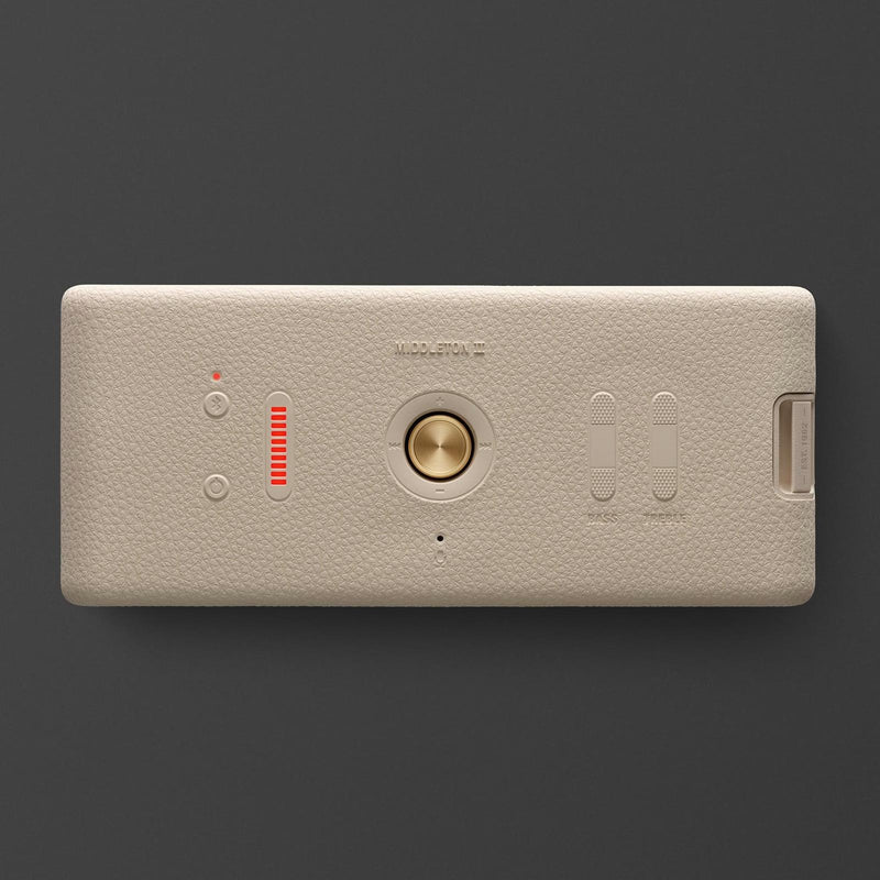  Marshall Bluetooth Waterproof Portable Speaker Middleton II Cream IMAGE 2