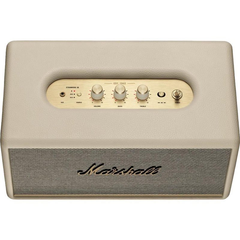  Marshall 80-Watt Shelf Audio System with Built-in Bluetooth Stanmore III Bluetooth Cream IMAGE 2