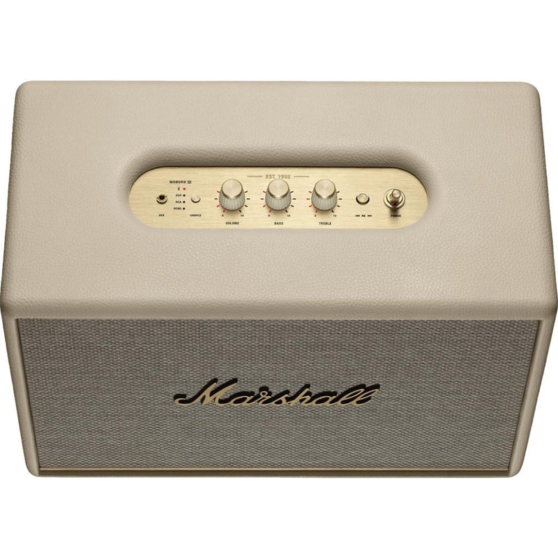  Marshall 150-Watt Shelf Audio System with Built-in Bluetooth Woburn III Cream IMAGE 2