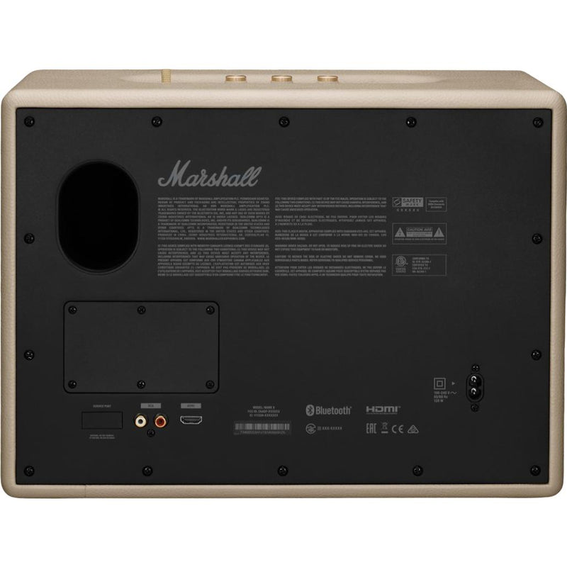  Marshall 150-Watt Shelf Audio System with Built-in Bluetooth Woburn III Cream IMAGE 3