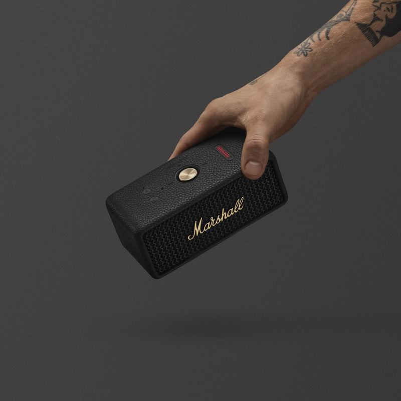  Marshall Portable Speakers Bluetooth/Wi-Fi Speakers Emberton III Black/Brass IMAGE 4