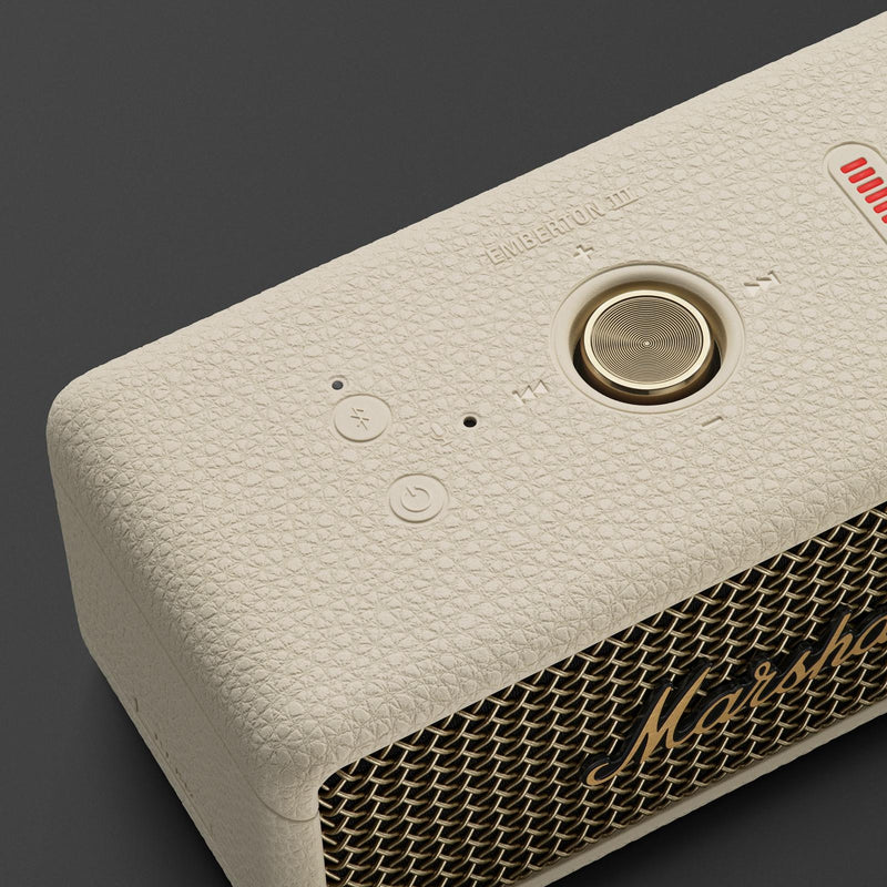  Marshall Portable Speakers Bluetooth/Wi-Fi Speakers Emberton III Cream IMAGE 4