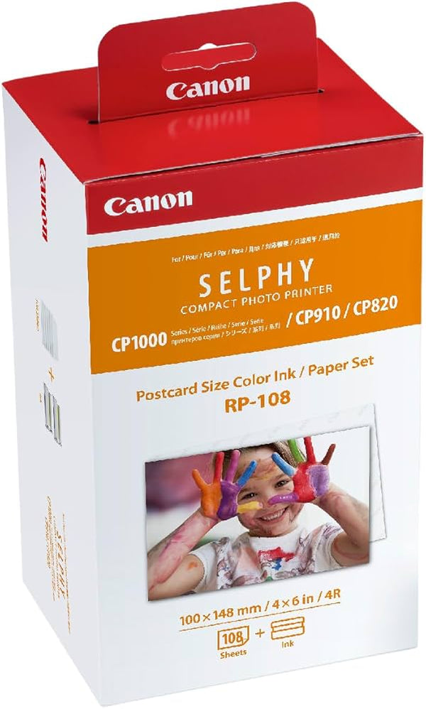 CANON Colour Ink and Paper Set RP-108